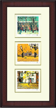 Lawren Harris Fall Houses Trilogy